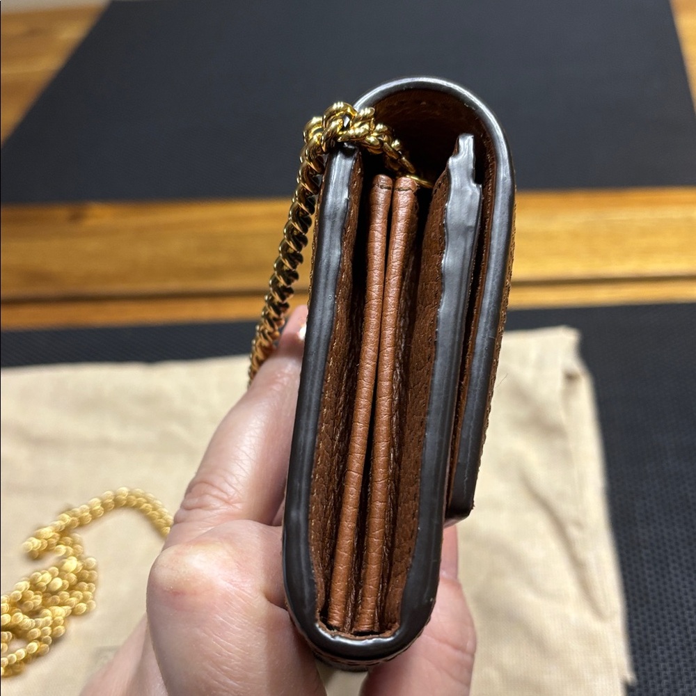 🔥Gucci Jackie 1961 continental chain wallet🔥 - Picture 4 of 13